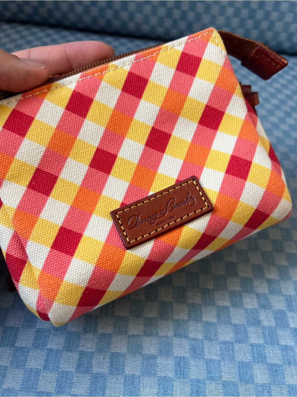 Dooney & Bourke Plaid Pouch - Picture 6 of 10
